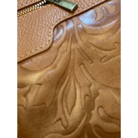 Renata Corsi – Embossed Leather Shoulder Bag NWT 